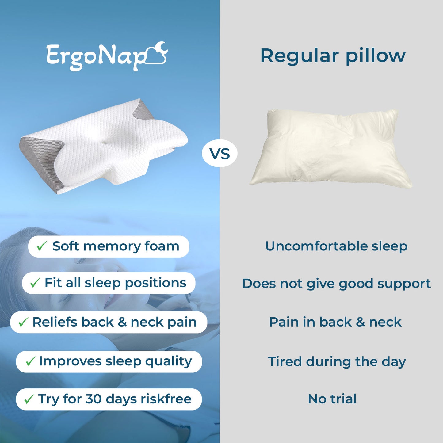 ErgoNap™ Neck Pillow